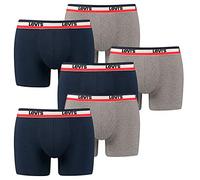 6-Pack Men's Levis SPRTSWR Logo Boxer Brief Boxer Shorts Underwear Pants