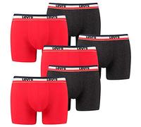 6-Pack Men's Levis SPRTSWR Logo Boxer Brief Boxer Shorts Underwear Pants