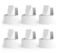 6 Pack | Rechange Duckbill Valves Bec de Canard compatibles avec Spectra S1 / S2 / 9 Plus/Dew 350, Medela Pump in Style | Sans BPA et Sans DEHP | Pompe Accessoires