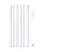 [6 Pack] Straws Replacement for Hydro Flask Straw , BPA-Free Straws