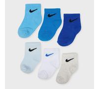 6 PACK - Swoosh Infant Ankle Sock bleu 6M-12M