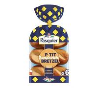 6 PAINS FAÇON BRETZEL 270G, BRIOCHE PASQUIER, LOT DE 4