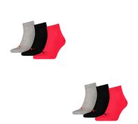 6 Paire Puma Unisexe Chaussettes de Quart Baskets Gr. 35 - 49 pour Femme Homme