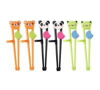6 Paires Baguette Chinoise Enfant,16 cm Baguette Enfant Apprentissage,Baguettes Design de Dessin Animé Mignon,Baguettes D'entraînement,Baguettes de Sushi pour Enfants,Débutants,Adulte,Personnes âgées