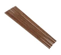 6 Paires Baguettes Cuisine 42cm en Bois de Poulet, Réutilisables | Finition Lisse et Arrondie, sans Vernis ni Cire, Adaptées aux Nouilles, Fritures, Plats Asiatiques et Restaurants