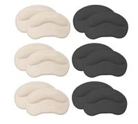 6 Paires D’Autocollants De Talon, Protecteurs De Talon, Semelles Anti-Usure, Coussinets De Talon Antidérapants, Unisexe, Coussinets De Protection Des Pieds, Semelles Auto-Adhésives