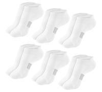 6 paires de chaussettes invisibles blanches pour femme, chaussettes décontractées, invisibles, en coton, légères, fines, pour course à pied, chaussures de sport, cuir, toile, loisirs, 37-42EU