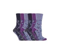 - 6 paires de chaussettes non élastiques pour femme « Gentle Grip », taille UK : 4-8, EU : 37-42 taille M, GG57