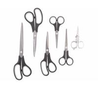 6 paires de ciseaux revêtement titane General Office