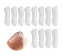 6 Paires de Coussinet Talon Chaussure en gel silicone Autocollants pour chaussures invisibles Protege Talon pour femmes et hommes Protection talon chaussure Sport Antidérapant Protege Talon Chaussure