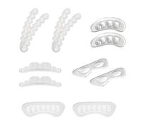 6 Paires De Coussinets Avant-Pied, Coussinets Amortisseurs Pour Talons Hauts, Semelles Anti-Usure, Coussinets Antidérapants Pour Talons Hauts, Semelles Intérieures Transparentes Autocollantes