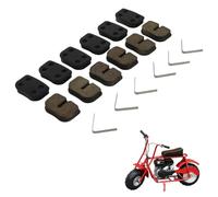6 Paires de plaquettes de frein pour Coleman CT100U CC100X 2.8hp Dirt Bike Parts 40cc 43cc 47cc 49cc 50cc 2-stroke Dirt Bike Pocket Bike Mini Chopper ATV Quad Super Scooter Gas Mini Bike Kids Moto