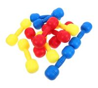 6 Paires Haltères pour Petits Garçon et Filles en Plastique, Lot | Classes D'éducation Physique et Activités Collectives, Faciles à Nettoyer, Stimulent L'intérêt, Coordination