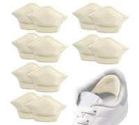 6 Paires Heel Pads Large Shoes,Protection Intérieur Chaussure Talon,10mm Shoe Heels,Renfort Talon Interieur Chaussure,Protège Chaussures,Coussinet Epais,pour Derrière de Talon,pour Hauts,Baskets