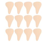 6 Paires Patchs UV Visage, Ultra Fins, Forme T, Khaki | Hydrogel et Tissu Élastique, Respirants et Légers, pour Activités Extérieures et Sport, Athlètes, Golfeurs