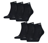 PUMA Mixte Quarter Plain Chaussettes, Bleu Marine, 43-46