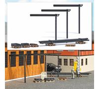 6 Palettes Et Caisses À Boissons HO/OO Échelle Busch 1815
