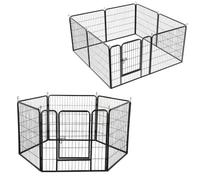 6 Panneaux Barrière de sécurité enfant-Amovible et pliable