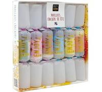 6 papillottes crackers de fête enjoy - f1 - pyragric p166886 Blanc G