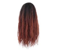 6 paquets de cheveux tressés Marley Twist, extensions de cheveux Afro crépus bouclés au Crochet de 18 pouces Wear and Go(OT350#)