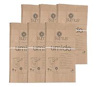 6 paquets de Sacs en papier pour humide et organique biodégradables et compostables (30 X 20) - 8 litres - 300 sacs Bio…