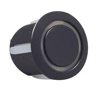 6 Parktronic Auto Detector Kit d'assistance au recul Avant pour Voiture, Radar électronique, capteurs, système Radar (Noir Mat)