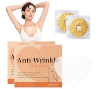 6 Patchs Silicone Décolleté,Coussinets Anti-Rides Pour La Poitrine,Dont 2 Patchs D'amélioration Mammaire,Raffermissent La Peau,Adaptés Au Décolleté,Au Cou Et À La Clavicule