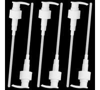 6 PCS Alimentaria PP5 Pompe pour Sirop Cafe Vanille Noisette, Pompe Doseuse Bidon pour Best Body Nutrition Vitaldrink,Pompe pour Goulot 2,8 cm Bouteille 1000 Ml pour Shampooings Gels Douches