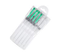 6 Pcs Aquarelle Brosse Stylo Rechargeable Peinture À Eau Plate/Point Pointe Pour La Gouache Aquarelle Art Peinture