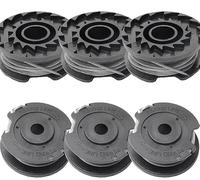 6 PCS Bobines de Fil Bobine,Bobine de Fil de Rechange,Coupe Bordure Universel,Accessoire pour coupe,Compatible avec BOSCH easygrasscut 23, 26,18, 18-230 type 23/26 SL