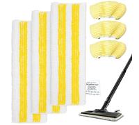 6 Pcs Chiffons de Rechange en Microfibre pour Karcher Easyfix SC 1, SC 2, SC 3, SC 4, SC 5 Nettoyeur Vapeur, Bonnettes Microfibres Nettoyeurs à vapeur, Serpilleres Chiffons Accessoires Set