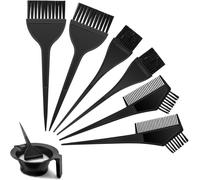 6 Pcs Classic Hair Color Brush Set-Professional Color Brushes For Hair Dye,Hairdressing Comb,Hair Color Applicator For Women Men