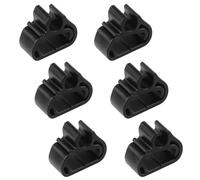 6 PCS Clips Essuie-Glace pour 3008, 5008 & Citroën DS7, C5, Clips de Serrage Fixation Tuyau de Bras Essuie pour Remplacement et Entretien des Durites, Attache Balai Accessoire Tuyau Lave
