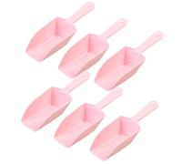 6 PCS Couleur Aléatoire PP Alimentaire Pelle Pelle Farine De Céréale Glace Noix De Bonbons Bonbons Aliments Pour Animaux Scoops Charge et Set Outils pour Supermarchés Snack Magasins Cuisine