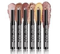 6 Pcs Crème Ombres À Paupières Brightner Stick Makeup Set Skimrs Matte Eyehadow Crayon Darding Highs Pigmented Makeup Cream Brightner Stick
