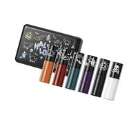 6 Pcs De Gloss À Lèvres Mat Ensembles Étanches Longues Formules De Non-séchage Pour Le Maquillage Quotidien D'Halloween Essentiel