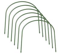 6 pcs de Jardin pour Lits surélevés, 18, 9 x 19, 7 Pouces de cerceaux Serre sans Rouille, Tunnel Culture pour Tissu Jardin, Soutien des Plantes, cultiver Un Tunnel