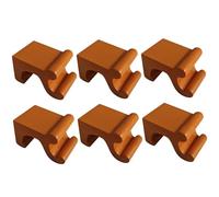 6 pcs de pot pour la jardinière en plein air, les pieds de pot en résine stable aident la ventilation drainage accessoires jardinage faciles à propre pour intérieur pour le jardinière extérieur