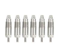 6 PCS DUISINEUR DE POULEUR D'ACIORESSEMENTS INOXDUBLE, 360 degrés Rolling Ball Chicken Water Waterder Automatic Duck Voleril Brink pour l'équipement agricole