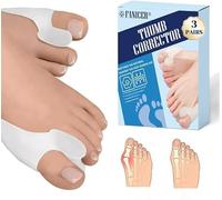 6 pcs Ecarteur d'orteil,Correcteur Hallux Valgus,Correcteur d’Orteils Pour Femmes et Hommes,Ecarteur d'Orteil pour Redresser les Orteils,Soulager la Douleur