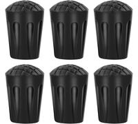6 Pcs Embout Canne De Marche,Protecteur En Caoutchouc Embouts,Protecteur En Caoutchouc Embouts Pour Bâtons De Marche Nordique Trekking Protecteurs Pour Asphalte Tampon Pour Bâtons De Trekking