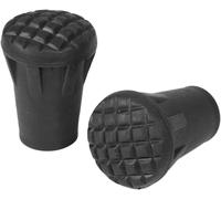 6 Pcs/Ensemble Randonnée Bâton Cap Anti-Slip Randonnée Bâton Pointe Fin Trekking Randonnée Pôle Protecteur En Caoutchouc Trekking Pôle Cap