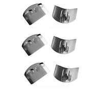 6 Pcs Finetaur Finger Guard, Stainless Steel Finger Guards Protector for Cutting Vegetables, Chopping, and Dicing, Anti-cut, Multi-purpose Kitchen Cooking Tools Gadget