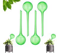 6 Pcs Globes D'arrosage, Automatique Système D'arrosage Ampoules Pour Jardin Fleurs Goutte, Ø 5 Cm - Vert Vert