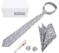 6 PCs Herren -Krawatten -Set Klassische Geschenkbox Geschäft Formale Hemd Anzug Hochzeit Hals
