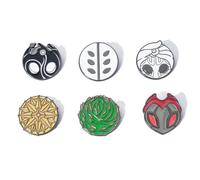 6 Pcs Hollow Knights Enamel Pin, Hollow Knights Grimm Broche, Jeux Figurine Métal Badge, Hollow Knights Cosplay Accessoires Sac Decor