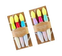 6 PCS Kids Painting Brush Brush Set Chalk Brushes Trotthes Paint Pour Papier Peint Blackboard Art Activités D'apprentissage Kids Set Traewalk Paint Pour L'art