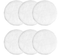6 Pcs Lambswool Polishing Pads 125mm Car Polishing Pads Wool Polishing Pads For Car Polisher