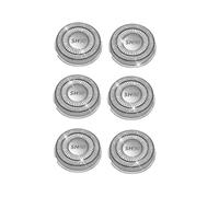 6 pcs lames de tête rasoir, compatible avec Philips, SH30 SH50 | Remplacement de lame rasoir acier inox pour SH70 SH90 52 Series 1000 2000 S1020 S1050 S1060(SH50)