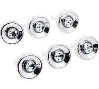 6 pcs/lot buse de pulvérisation hydraulique Acupuncture Massage économie d'eau pommeau de Douche Jets Cabine de Douche Chambre Accessoires Salle de Bain Jingxin